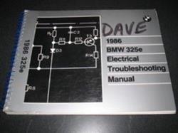 1986 E30 325e Electrical Troubleshooting Manual