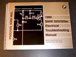 1990 E30 325i/325is Electrical Troubleshooting Manual