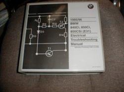 1995/1996 840Ci, 850Ci, 850CSi Electrical Troubleshooting Manual