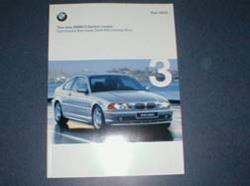 2000 E46 3 series coupe sales brochure