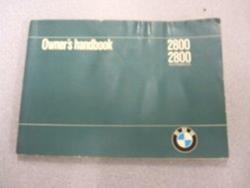 1970 2800/2800 Automatic Owners Manual