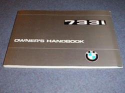 1978 E23 733i Owners Manual