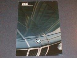 1982 733i sales brochure - US market, English language