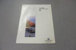 1996 E36 Coupe Sales Brochure