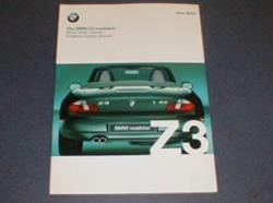 2000 Z3 Roadster sales brochure