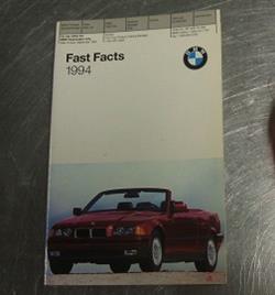 1994 Fast Facts pocket book